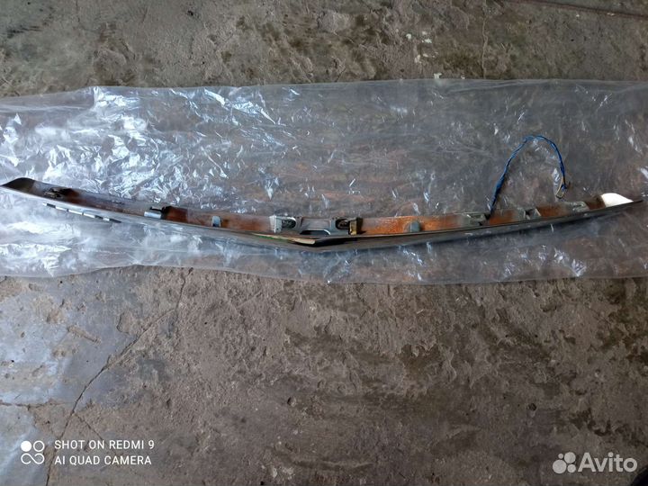 Накладка, молдинг, коса на крышку багажника, опель