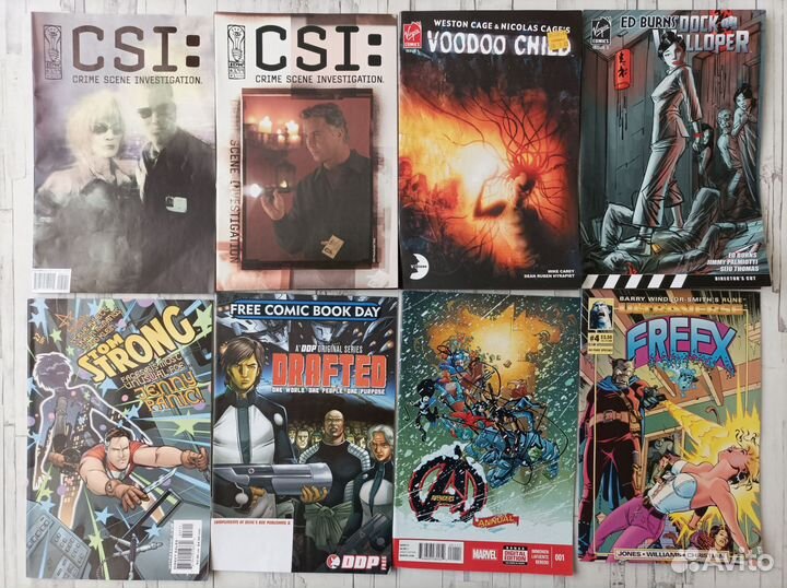 Американские комиксы (синглы)