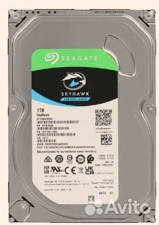 1 тб Жесткий диск Seagate SkyHawk ST1000VX005