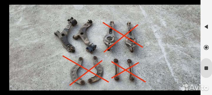 Рычаги подвески форд фокус 2