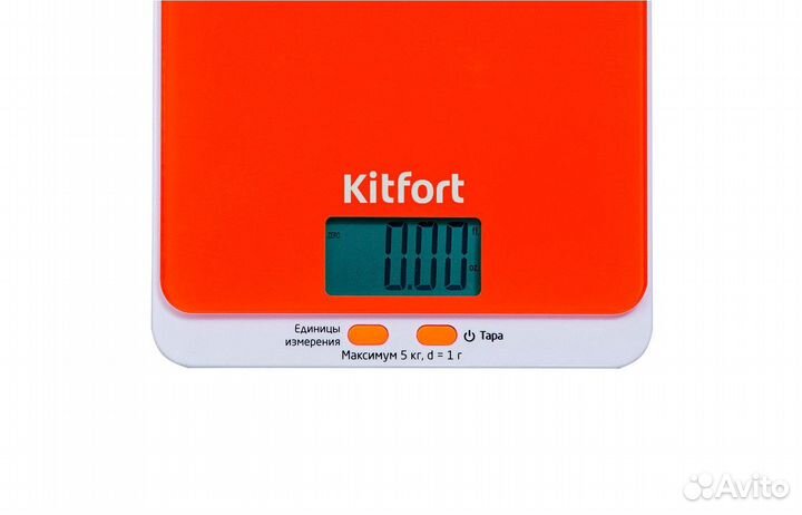 Кухонные весы с дисплеем Kitfort кт-803-5