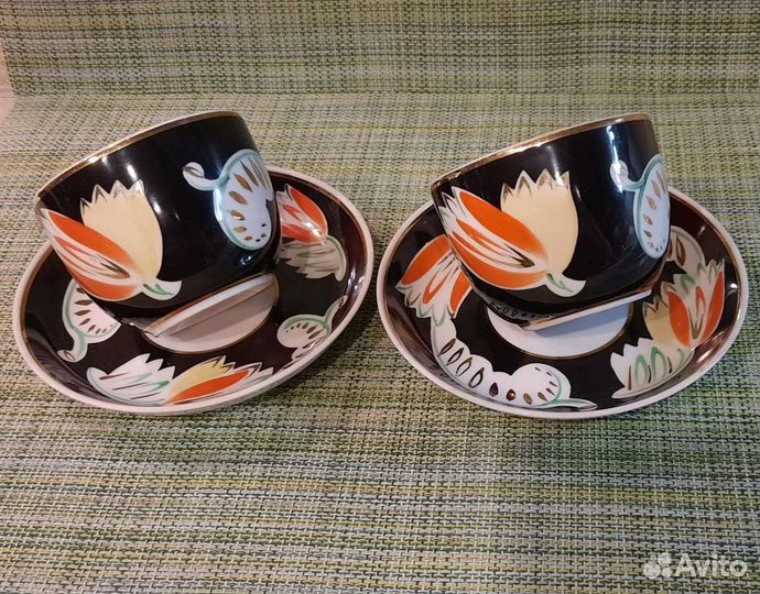 Чайная пара Вербилки СССР