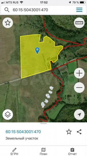 Участок 14,8 га (СНТ, ДНП)