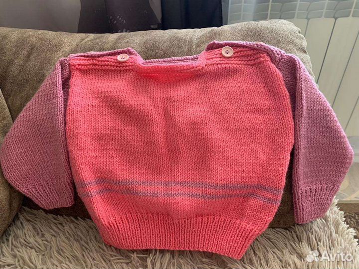Вязаные детские вещи ручной работы