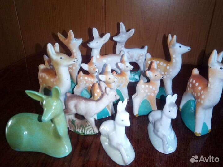 Статуэтки фарфор бисквит старинные Туригино