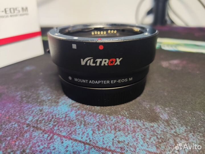 Переходник Viltrox EF-EOS M