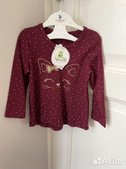 Кофта новая 86см