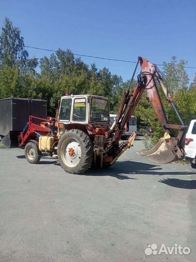 Колёсный экскаватор ЮМЗ ЭО-2621, 1991