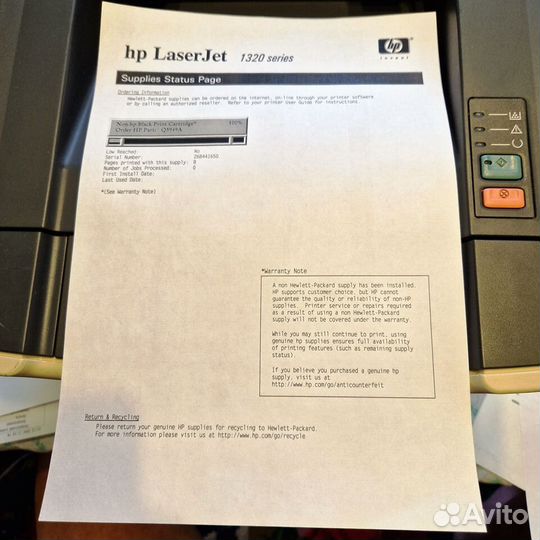 Принтер лазерный HP LaserJet P2014 и LaserJet 1320