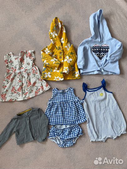 Одежда carters на девочку
