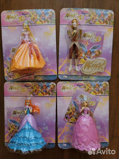 Фигурки winx волшебное приключение 3d