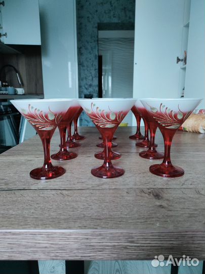 Бокалы под мартини 12 шт