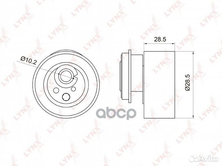 Ролик натяжной ремня грм PB1045 FP-2526;FP01-12