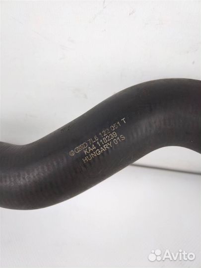 Патрубок радиатора ауди Q7 2005