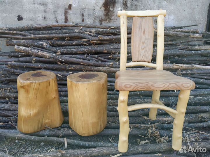 Пень, Чурбак, пенёк для декора