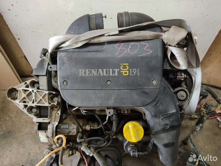 Двигатель Renault Scenic 2000 F9Q732 1.9 дизель