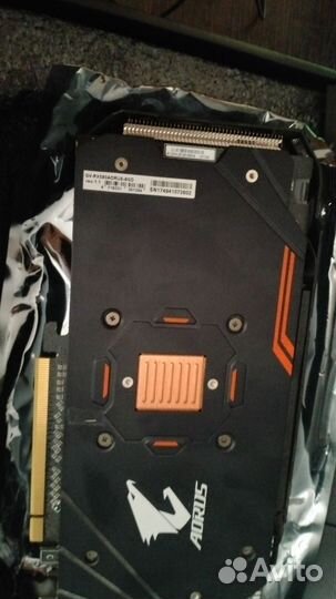 Видеокарта RX580 8gb Gigabyte Aorus