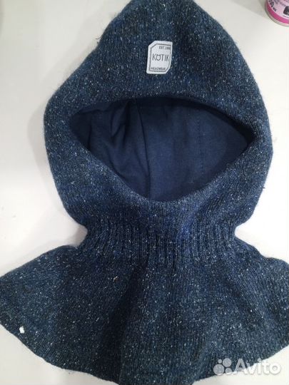 Шапка шлем зимний