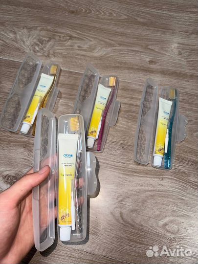 Дорожный набор зубной пасты