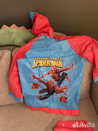 Дождевик детский spider-man новый