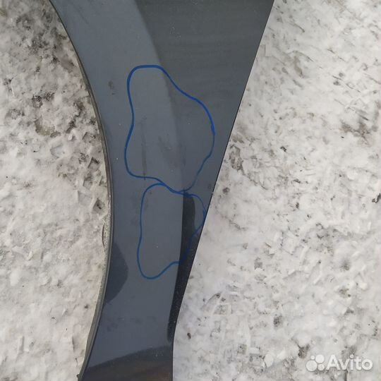 Крыло переднее левое volkswagen polo 21