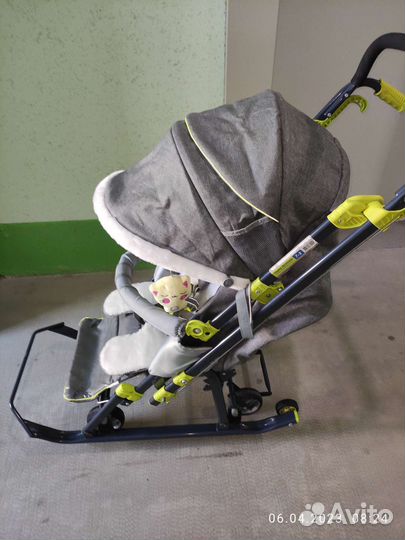 Санки коляска ника