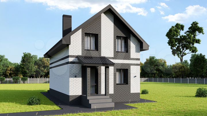 Дом 101 м² на участке 8,9 сот.