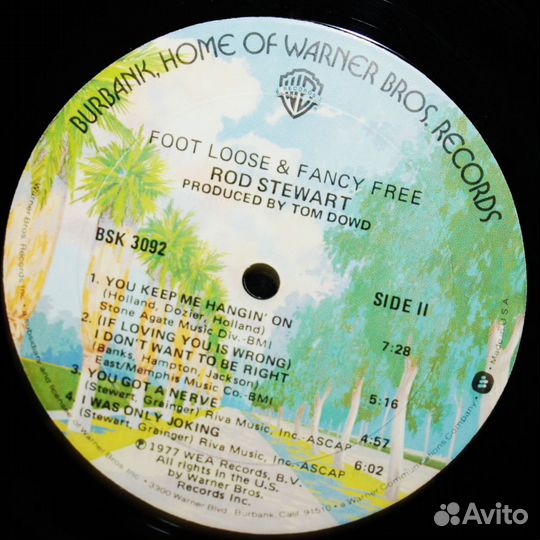 Rod Stewart / Foot Loose & Fancy Free (LP)