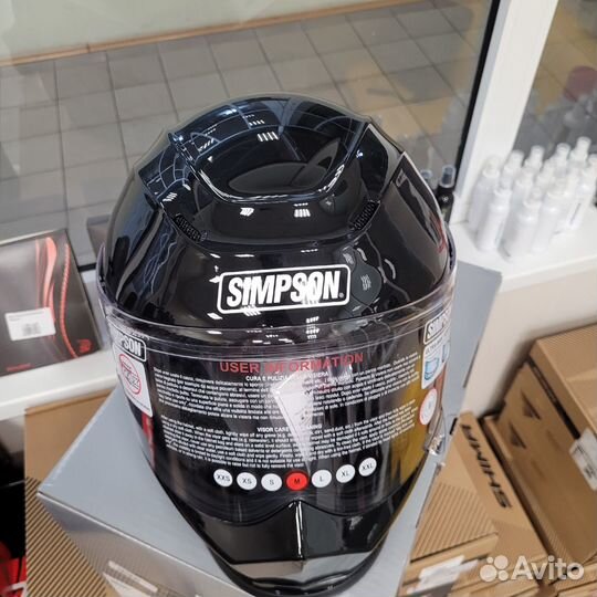 Мотошлем simpson