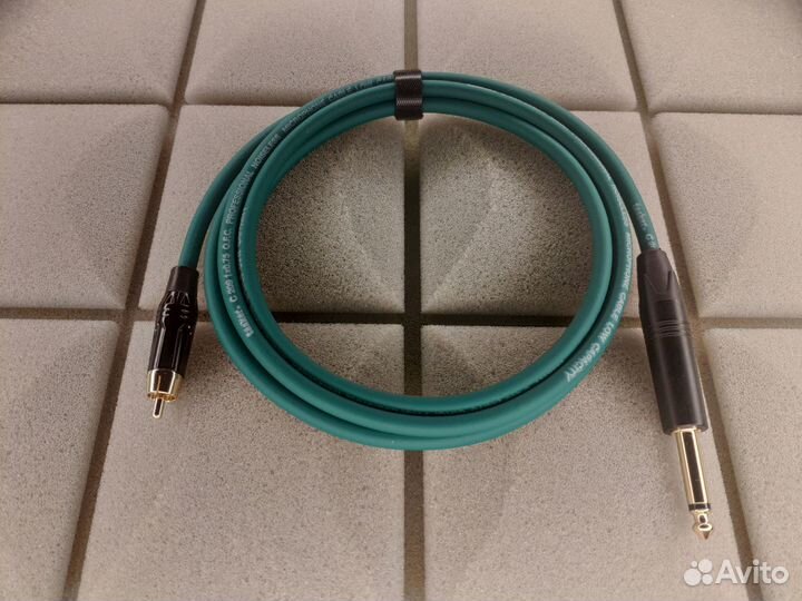 Шнур Jack 6,3 mono - Rca Tasker c209