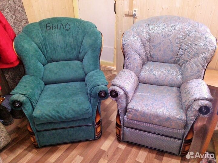 Ремонт кожаных диванов