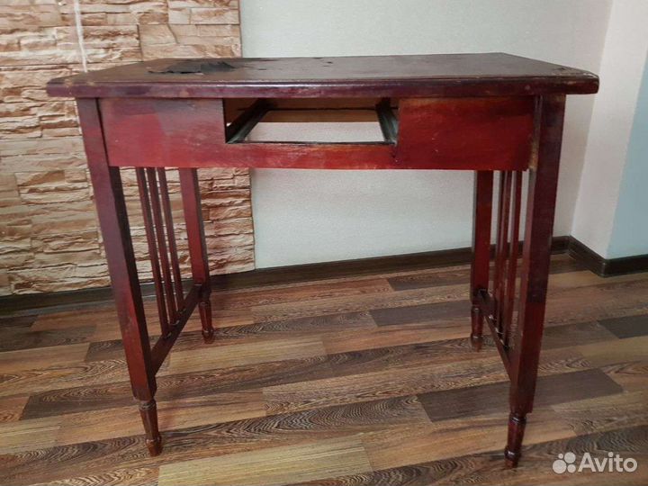 Старинный стол в стиле модерн, винтаж 1930-1940 гг