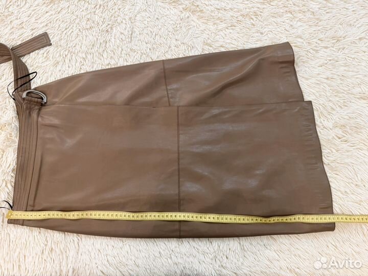 Юбка кожаная lime