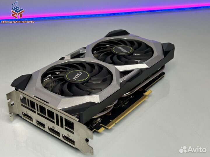 Видеокарта 8 Гб MSI RTX 2060 super Ventus