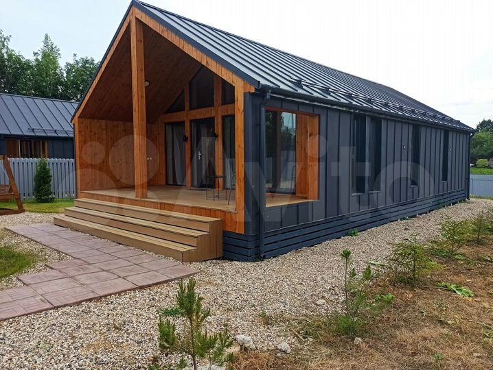 Дом 99,5 м² на участке 8 сот.