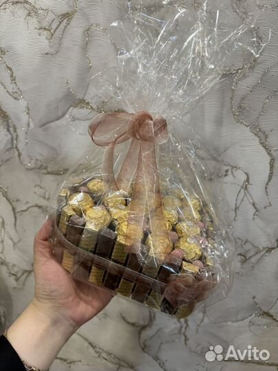 Съедобные букеты из конфет