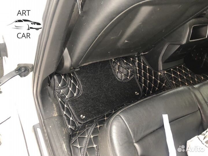 3D коврики из экокожи премиум класса