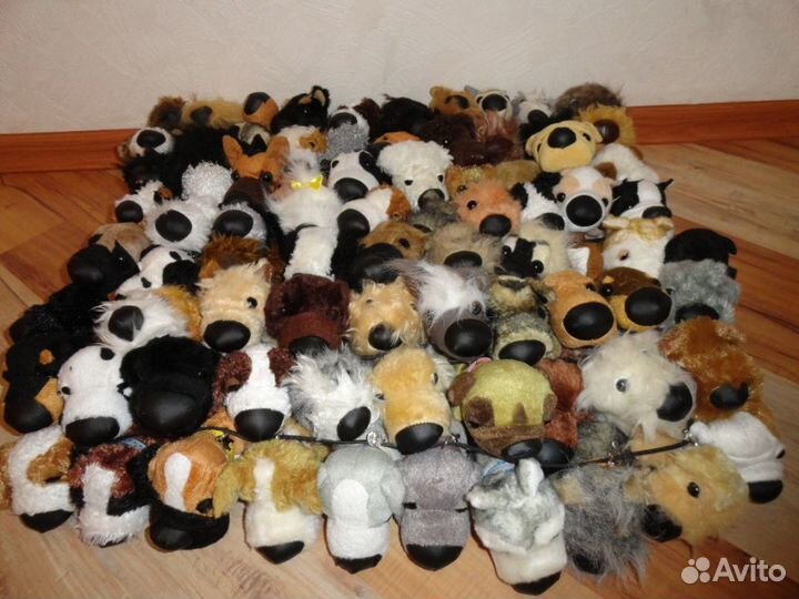 Мягкие коллекционные игрушки размером 10-20 см