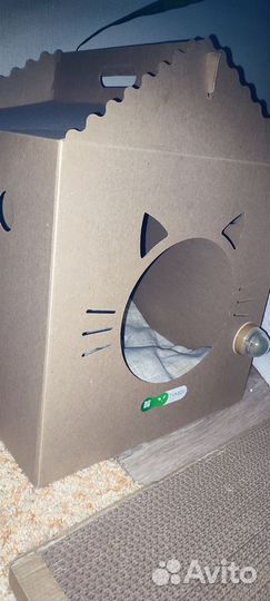 Домик для кота и когтеточка