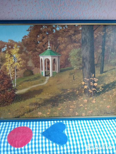 Картина маслом на холсте пейзаж