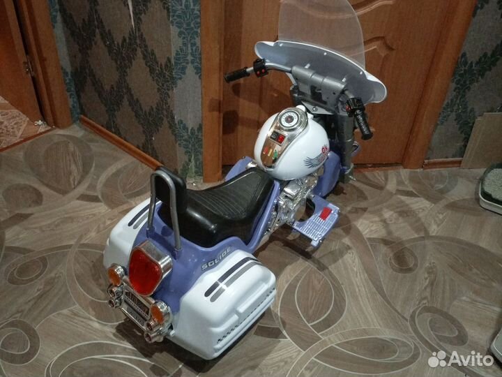 Детский мотоцикл на аккумуляторе бу