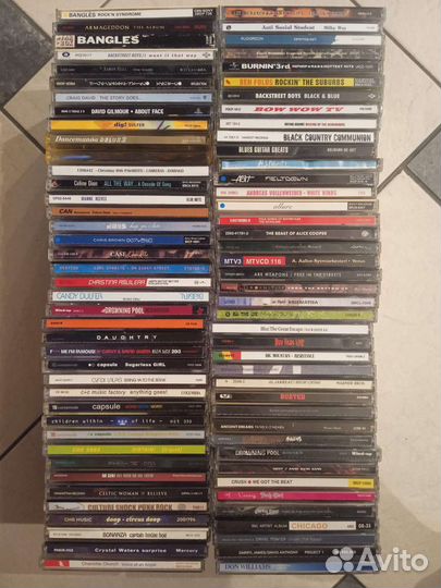 CD диски Adele. M. Carey. Gorillaz и др