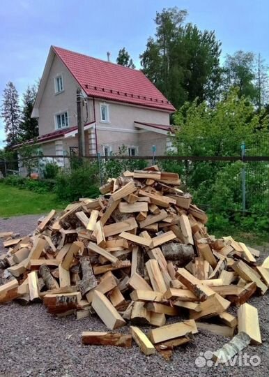 Дрова сухие колотые с доставкой