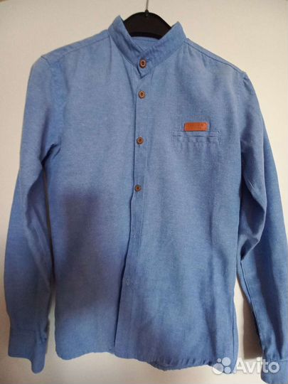 Рубашки 134/32-5штук. Турция