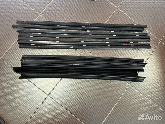 Бархотка/накладка перед двери Nissan Qashqai j10