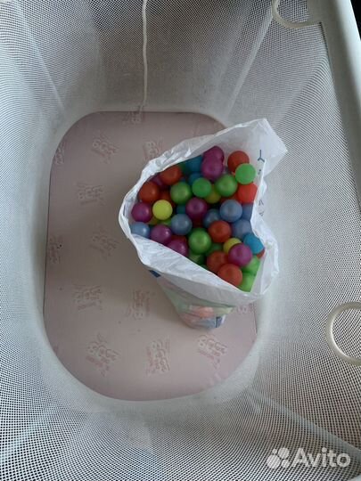 Манеж с шариками