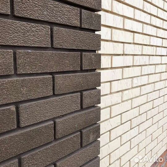 Кирпич лицевой темный