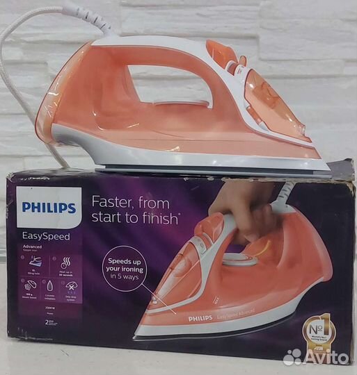 Утюг Philips EasySpeed Advanced GC2671/50, Новый