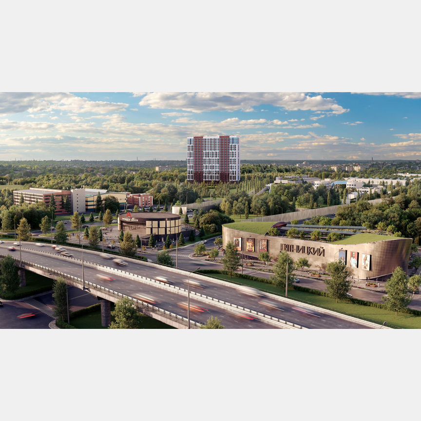 1-к. апартаменты, 36 м², 23/28 эт.