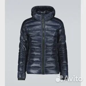 Пуховик крофтон Canada Goose, синий